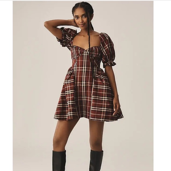 Maeve Dresses & Skirts - NWT Maeve Anthropologie Puff Mini Dress